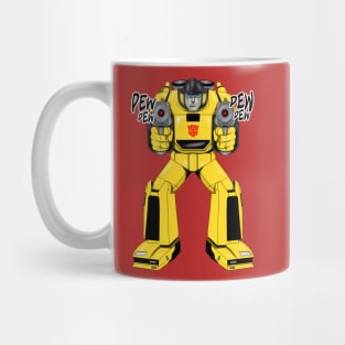 Transformers Sunstreaker G1 Pew Pew Mug